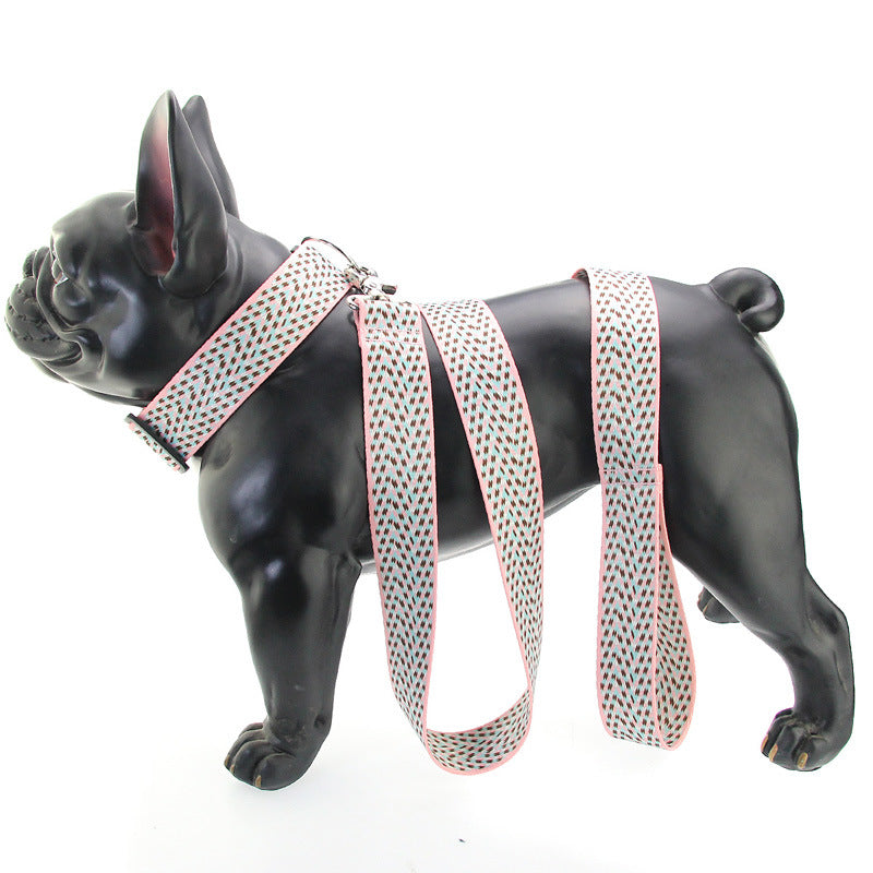 Adjustable Dog Harness & Leash Set - Vest Style for Small to Large Dogs-3