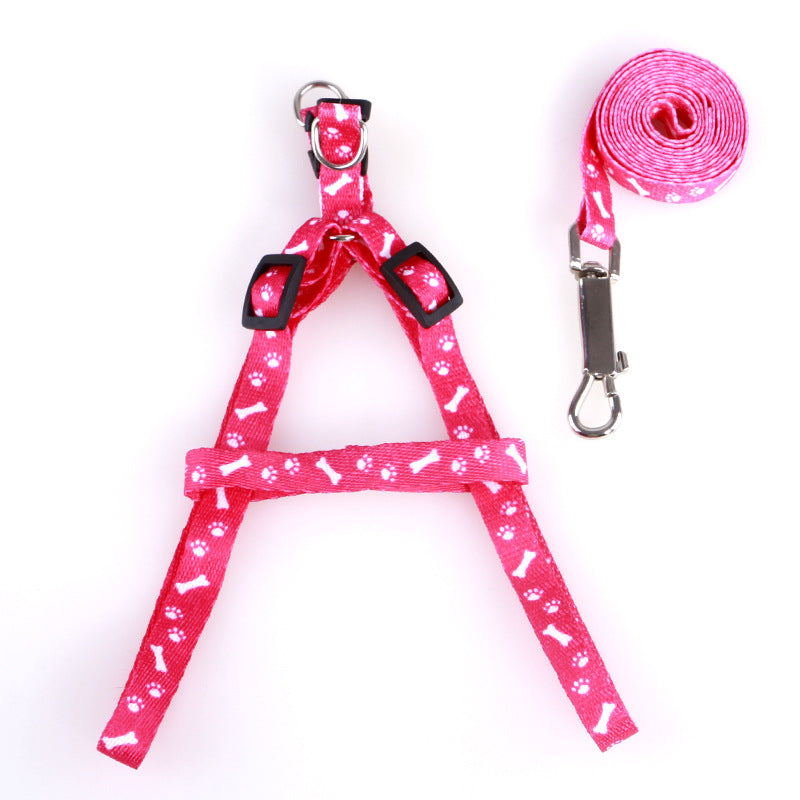 Adjustable Dog Harness - Colorful Chest Strap for Comfortable Walks-2