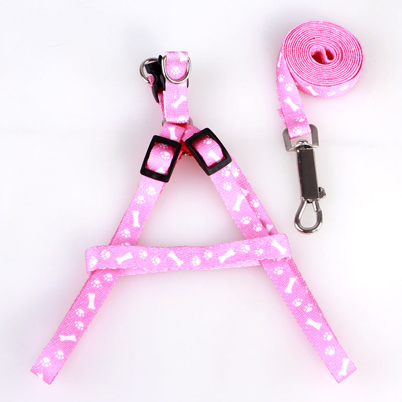 Adjustable Dog Harness - Colorful Chest Strap for Comfortable Walks-3
