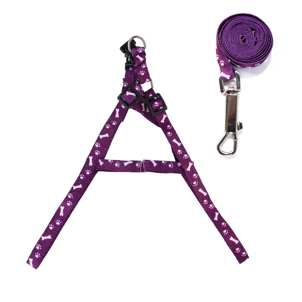 Adjustable Dog Harness - Colorful Chest Strap for Comfortable Walks-8