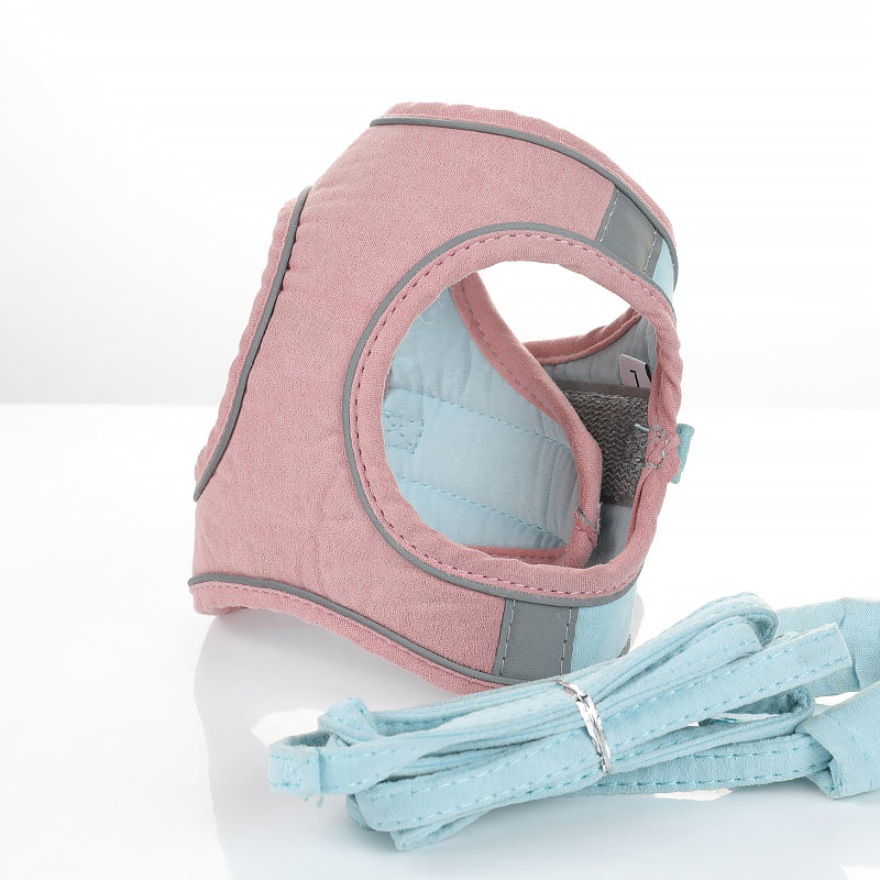 Reflective Cat Harness & Leash Set - Night Safety with Comfort Padding-3