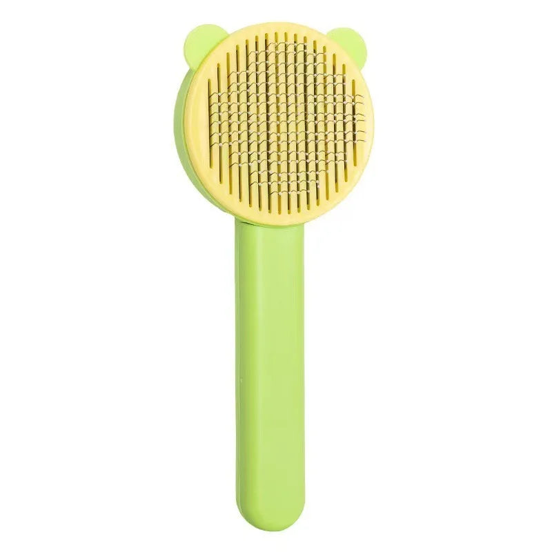 Groom & Clean: Self-Cleaning Pet Brush-4
