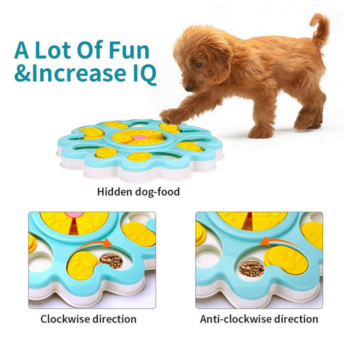 Slow Feeder Dog Bowl - Interactive Puzzle for Mental Stimulation-1