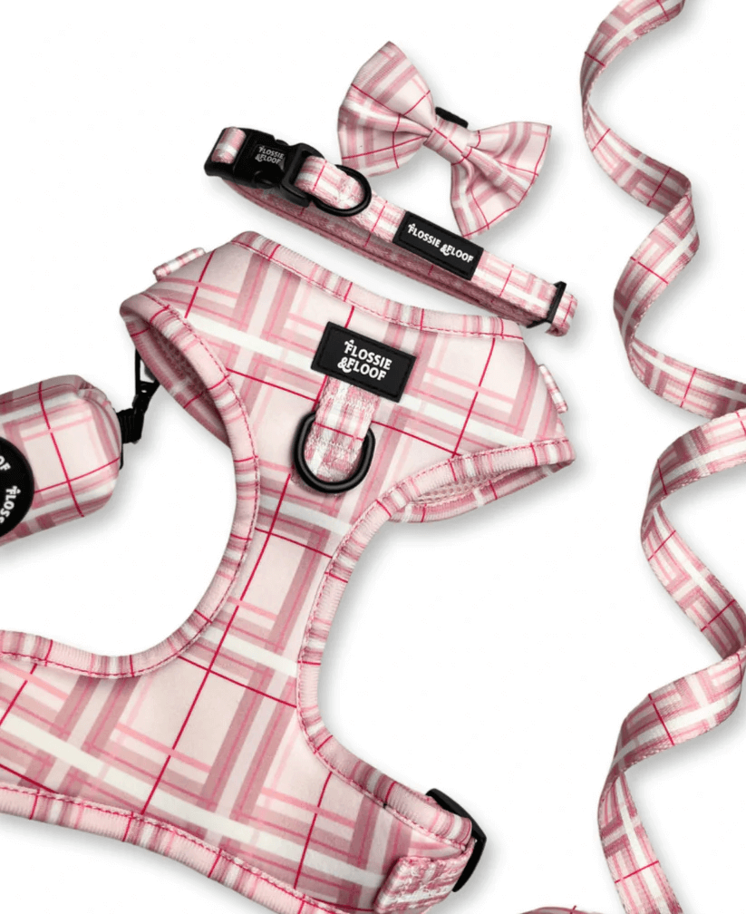 Oxford "Blush" Dog Poop Bag Holder – by Flossie & Floof-3
