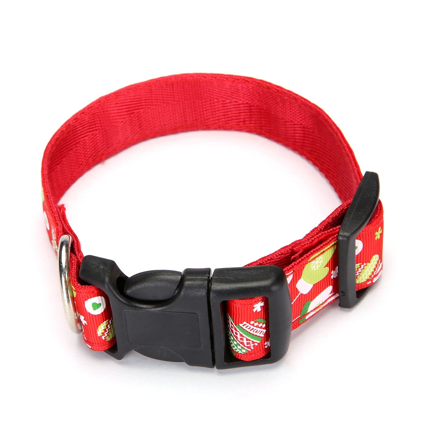 Polka Dot Dog Collar with Bell - Stylish & Adjustable-3