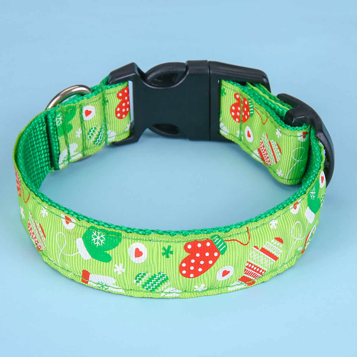 Polka Dot Dog Collar with Bell - Stylish & Adjustable-4