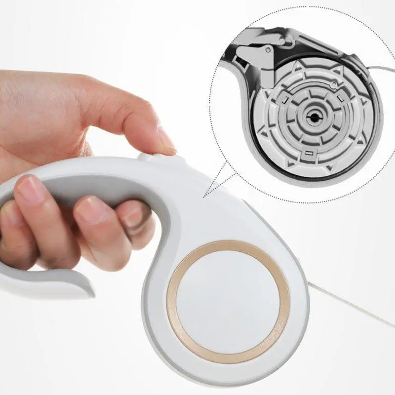 Premium Retractable Dog Leash - 3m & 5m Options with Anti-Tangle Design-3