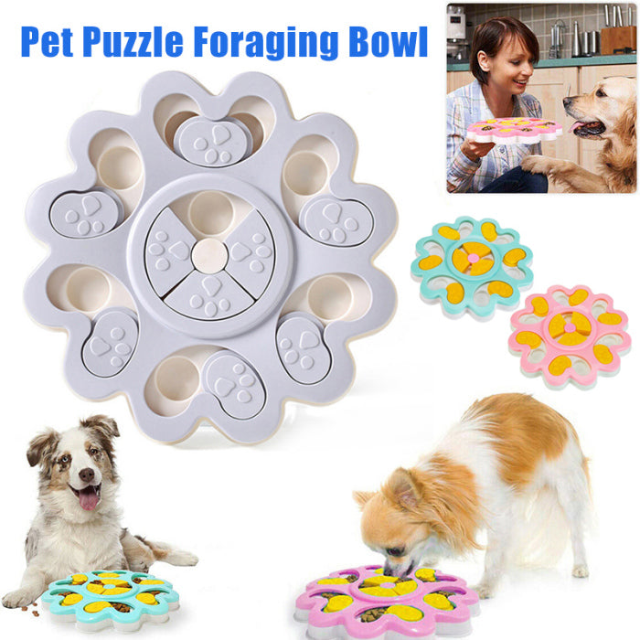 Slow Feeder Dog Bowl - Interactive Puzzle for Mental Stimulation-0